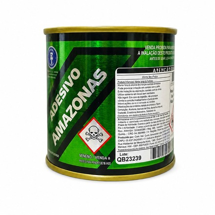 Cola de Contato Amazonas AM 02 - 200g Cola de Sapateiro Madeira, Mdf, Borracha, EVA, Grama Sintética e Carpetes