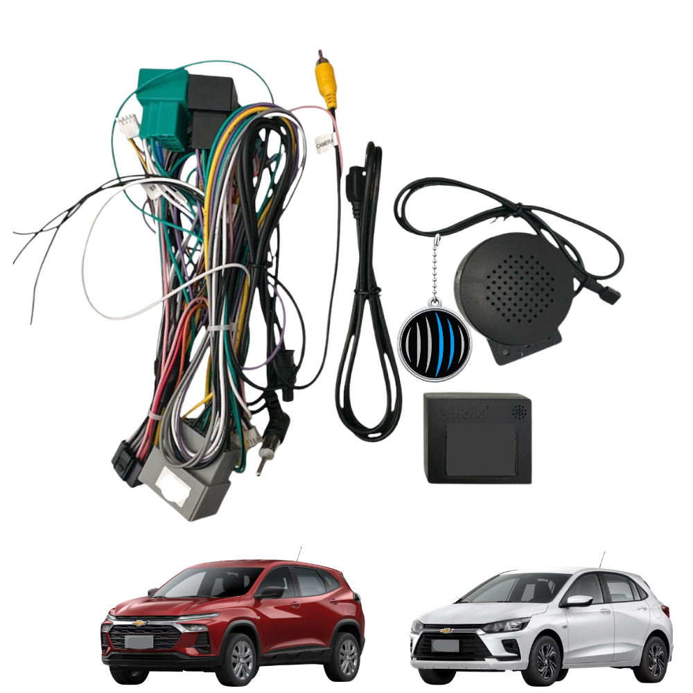 Chicote Canbus Chevrolet Onix 2020 Acima Tela Grande/pequena