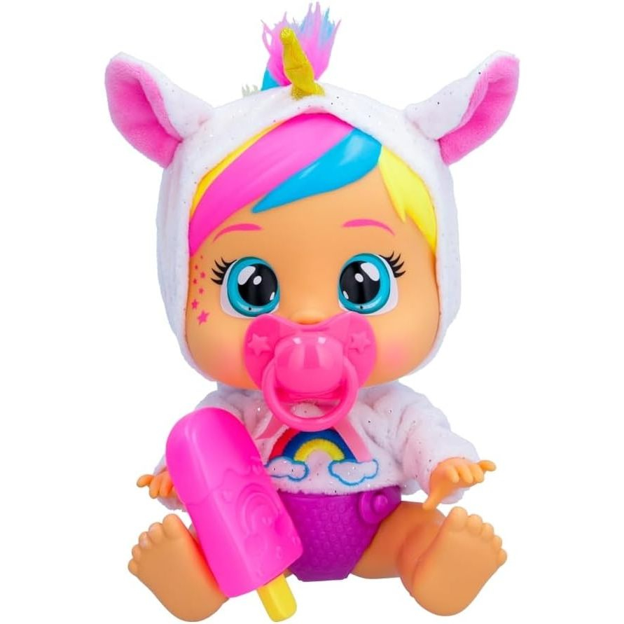 Boneca Cry Babies Loving Dreamy com Acessórios e Chupeta Multikids - BR2394