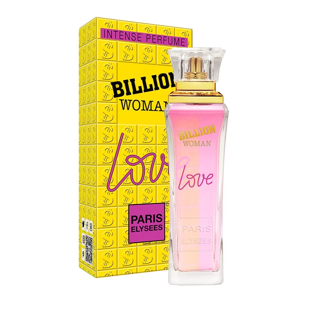Billion Woman Love Paris Elysees - Perfume Feminino - Eau de Toilette - 100ml