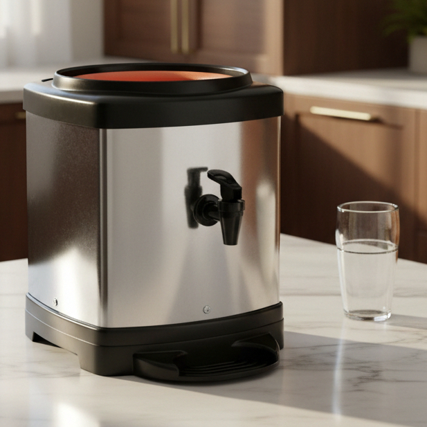 Suporte P/ Galão Reservatorio Filtrador De Água Inox Cuba De Barro