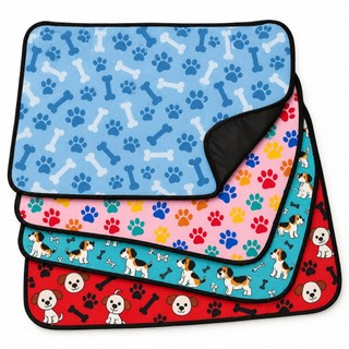 Tapete Higiênico lavável Estampado premium Pet 70x50cm 300 Lavagens - Impermeável Absorvente
