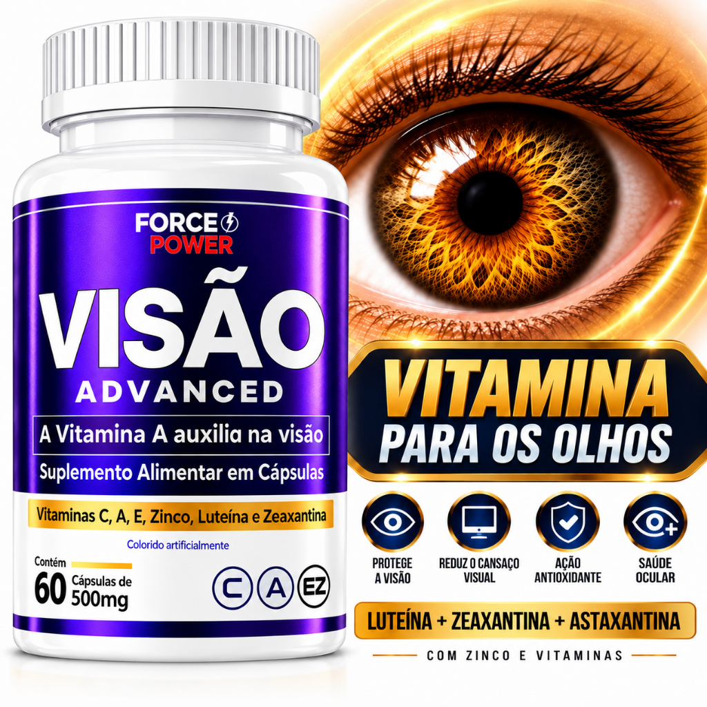 Luteína Zeaxantina Astaxantina ORIGINAL Saúde da Visão 60 Cápsulas - POTE PARA 30 DIAS USO
