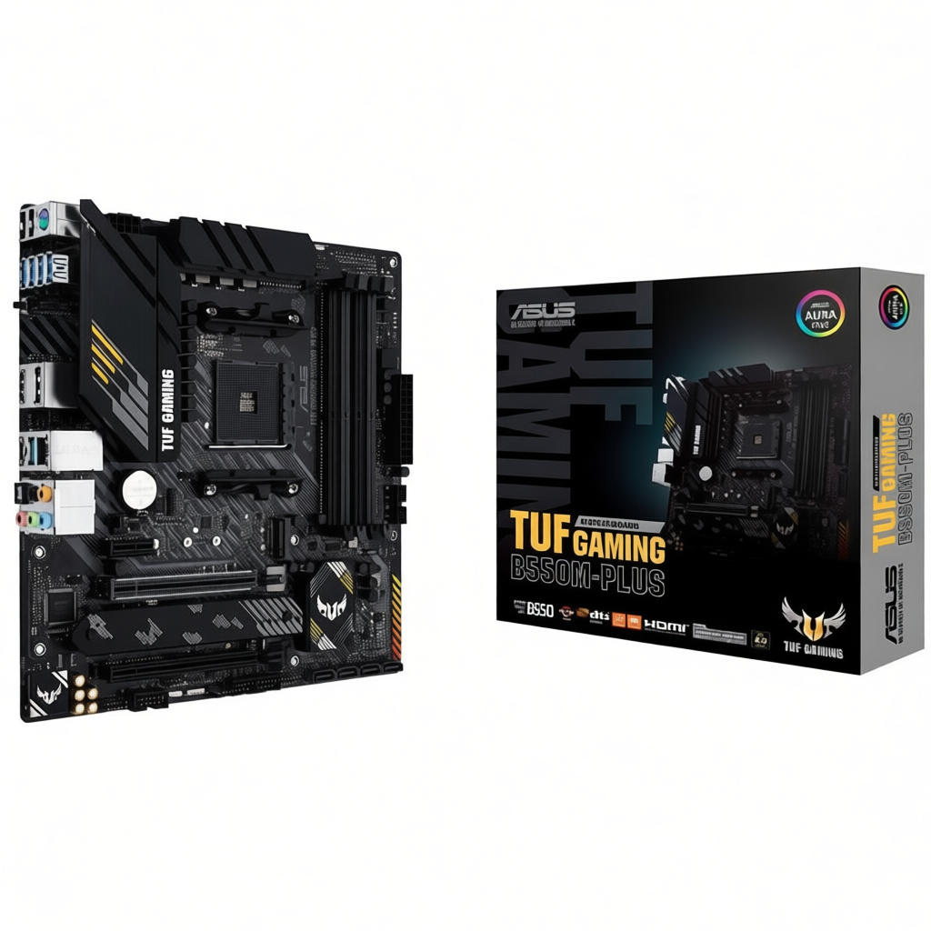 Placa Mãe Asus TUF Gaming B550M Plus AMD AM4 mATX DDR4