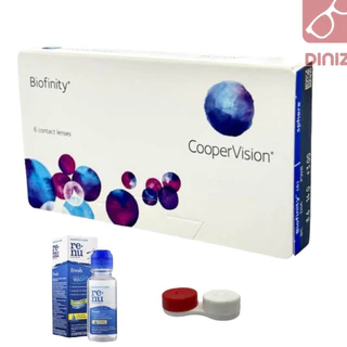 Lente de Contato Biofinity Coopervision Mensal 06 unidades +Estojo