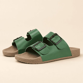 Sandália Birken Feminina 2 Tiras Fivela Ajustável Confortável Leve Anatômica Casual Moderna Verão Passeio Dia a Dia