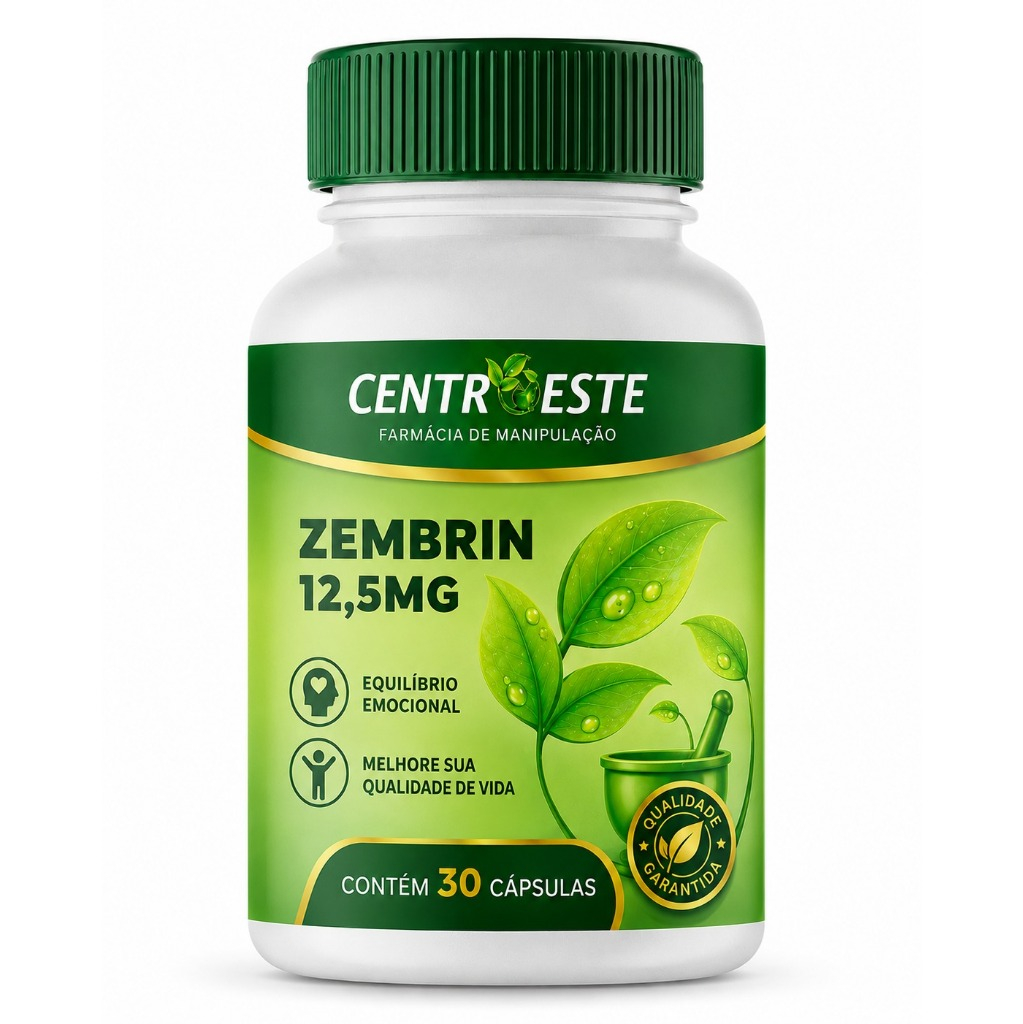 Zembrim 12,5 MG Combate o Estresse e a Ansiedade