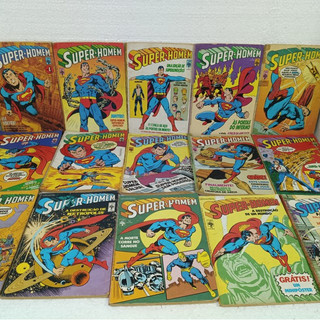 Gibi HQ Super-Homem ( Formatinho / 1ª Série ) 79 Volumes