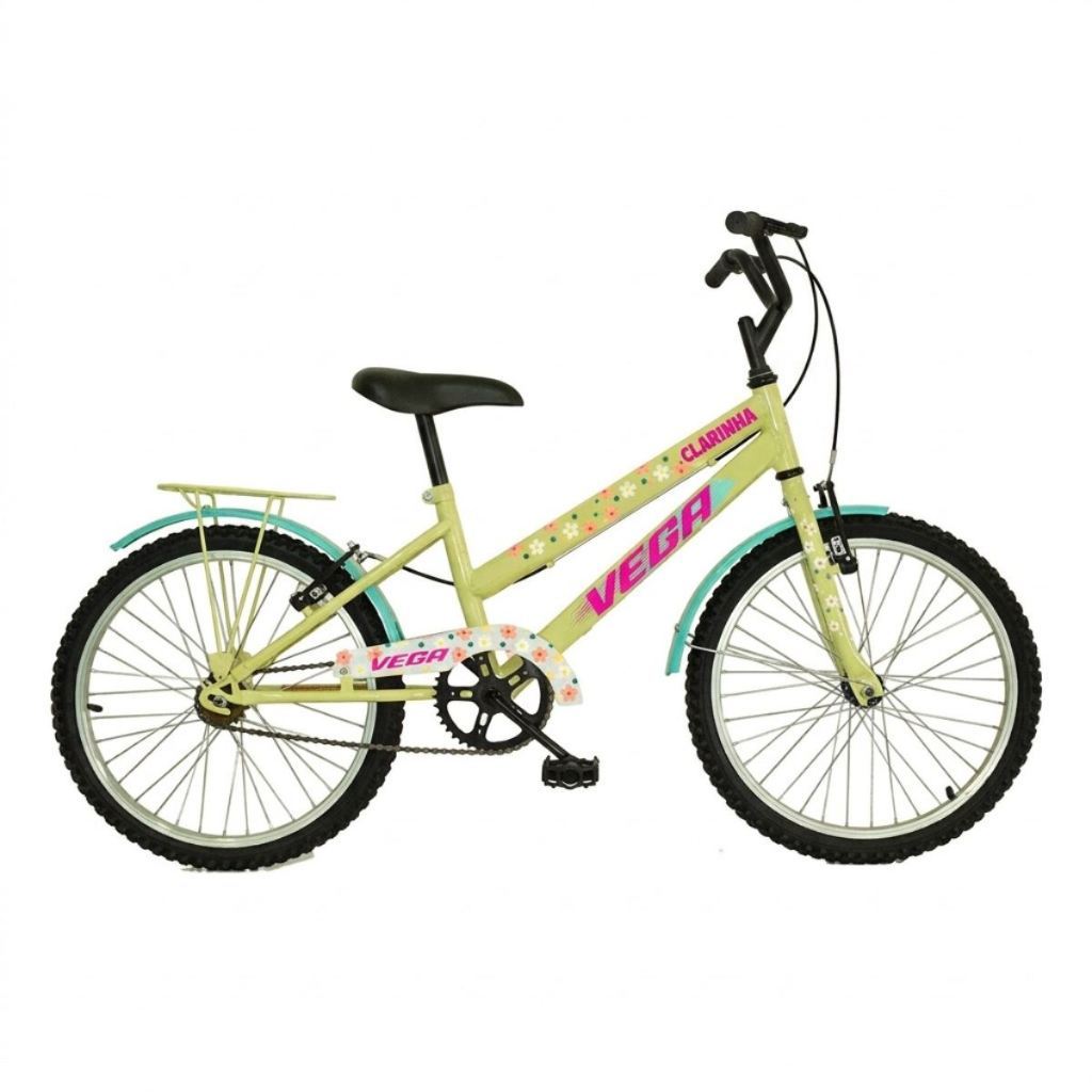 Bicicleta Aro 20 Infantil Feminina VEGA Clarinha Bike Menina