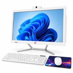Computador All In One Grasep Touchscreen 21,5" Full HD Intel i7 16GB RAM SSD 128GB HD 500GB Webcam