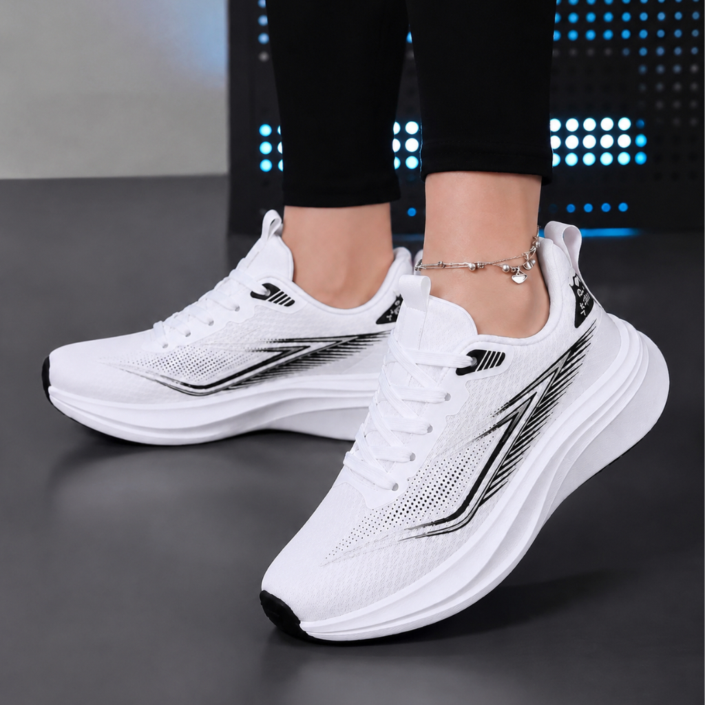 Tênis Feminino Pra Academia Caminhada Adulto pro dia a dia Leve e Macio Shoes Taylor Run do 34 ao 39 — imagem 2 de 2