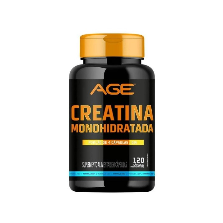Creatina 100% Pura Monohidratada 120 caps Premium