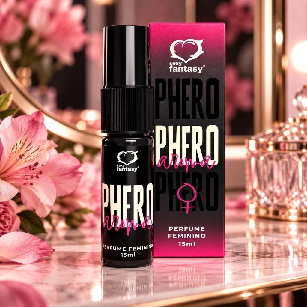 Perfumes Pheromônio Feminino Premium Aroma Doce e Projeção Marcante 15ml