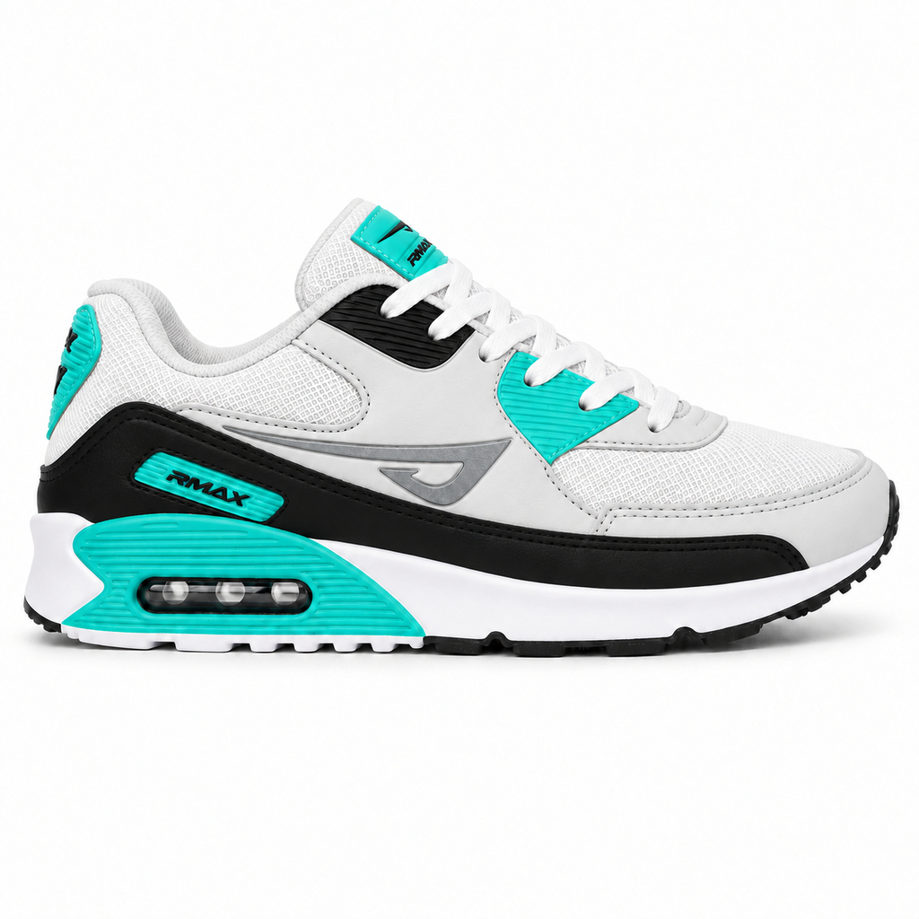 Tênis Unissex Mizon Air RMax 90 Esportivo Masculino Feminino Confortável Leve Academia Caminhada