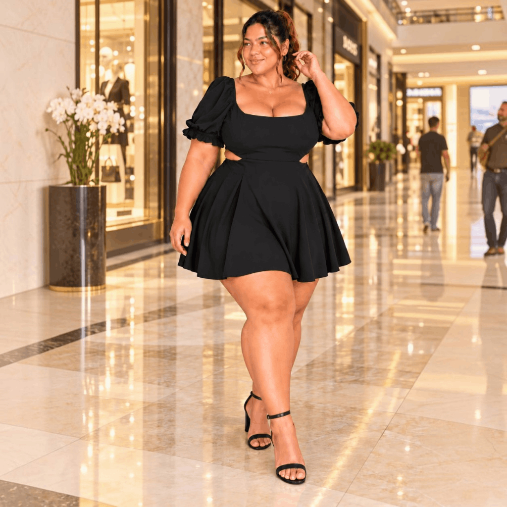 Vestido Plus Size Feminino Soltinho Vestido Dia a Dia Plus Size Vestido Feminino Plus Size Elegante