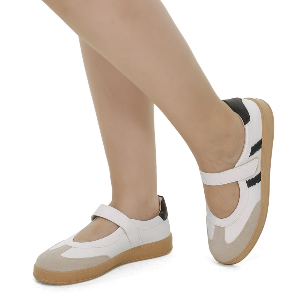 Tênis Sapatilha Feminino Casual Mary Jane Moda 786 — imagem 2 de 2