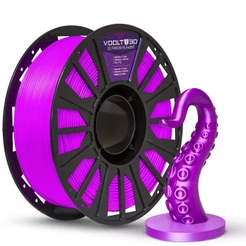 Filamento PLA Roxo Sólido Premium 1Kg 1,75mm - Para Impressora 3D - Voolt3D
