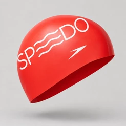 Touca de Natação Adulto Life Saver Cap Speedo - DARK RED