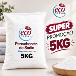 Percarbonato de Sódio 100% Puro 1kg 2kg 5kg Tira Manchas Roupas Brancas e Coloridas Alvejante Sem Cloro Limpeza Pesada