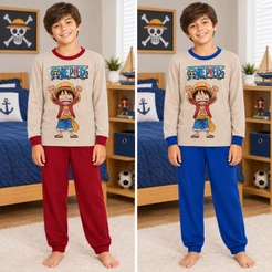 Pijama de frio One piece monkey de luffy