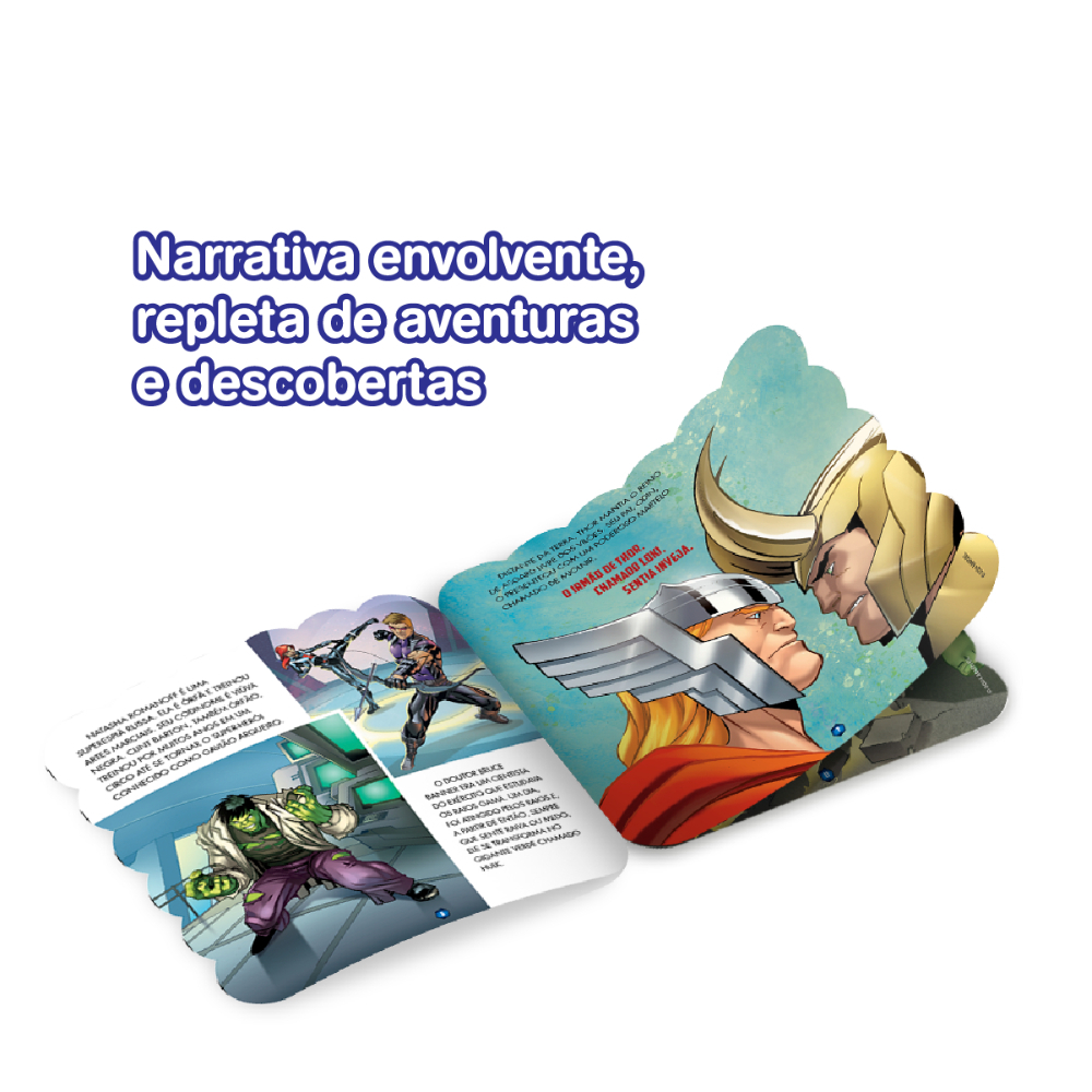 Livro Infantil Minhas Primeiras Histórias Marvel Vingadores Trabalho em Equipe · foto 2