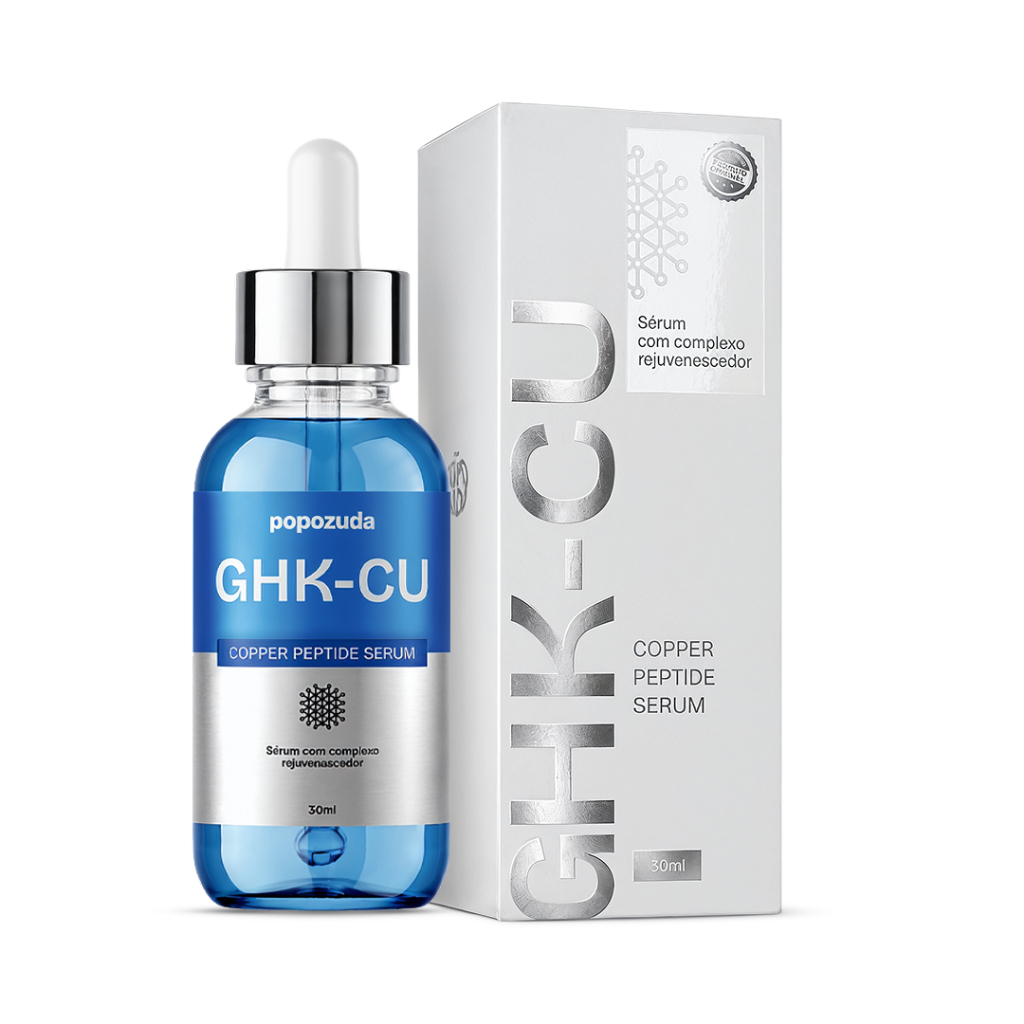 Sérum Facial GHK-CU Popozuda 30ml | Peptídeo de Cobre + Exossomos
