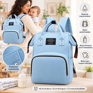 Asayong Mochila Bolsa Saída Maternidade Nova Multifunção Living LY-025