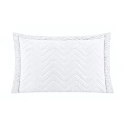 Capa Porta Travesseiro Fronha Matelasse (01 Unidade) Avulso 70CM x 50CM Branco