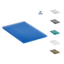 Placa De Policarbonato Alveolar Chapa 1,05 x 2,00 4mm