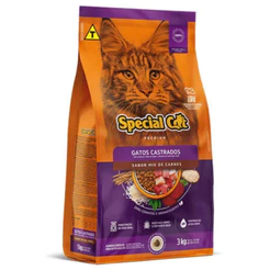 Ração Special Cat Gatos Castrados 3kg