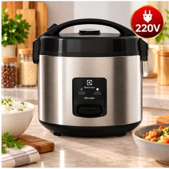 Panela de Arroz Elétrica Electrolux ERC20 3,5L 220V Antiaderente Mantém Aquecido Original