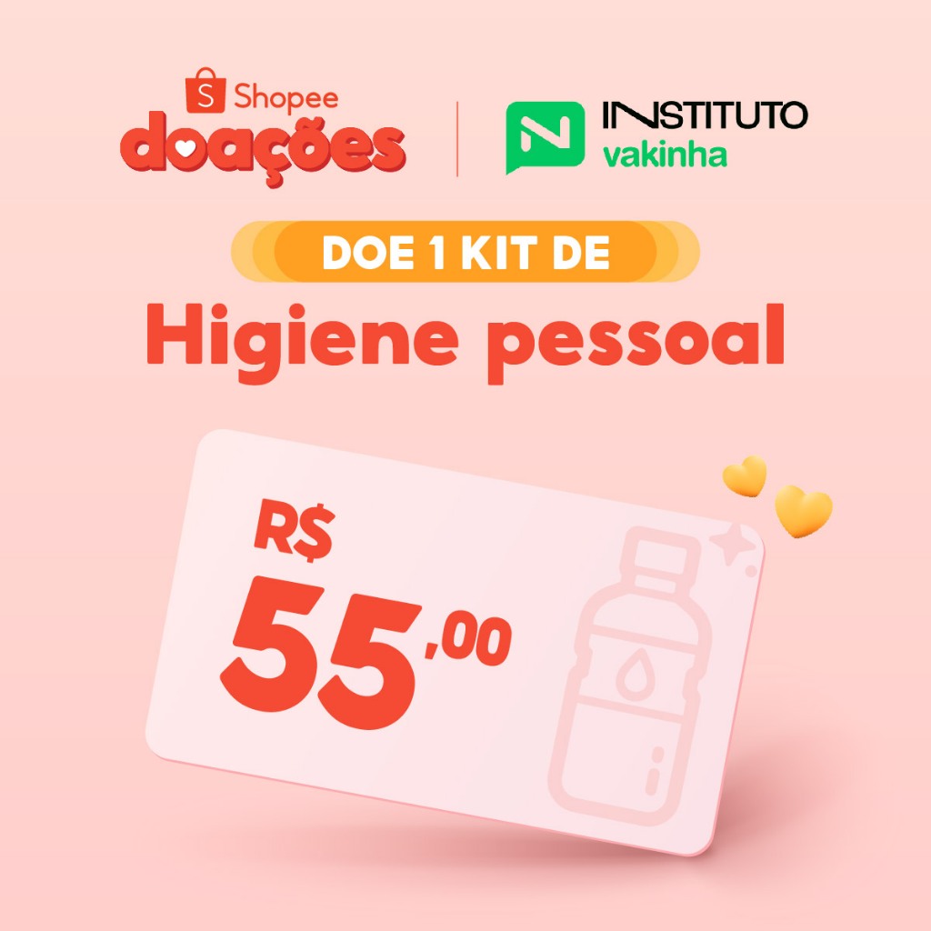 Doe 1 kit de higiene pessoal - Ajude as vítimas das chuvas em Minas Gerais