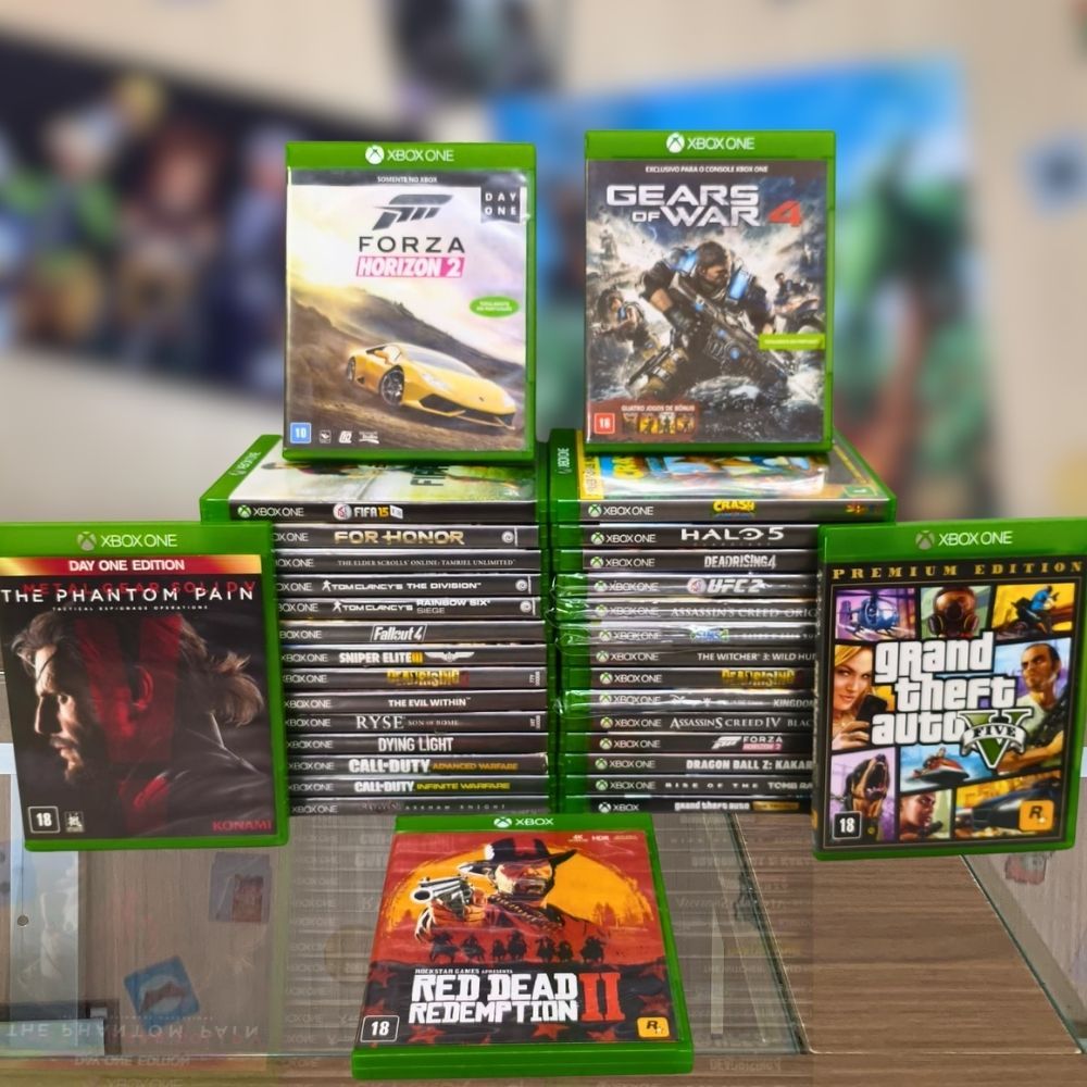 Jogos Seminovos de Xbox One Originais em ótimo estado e garantia