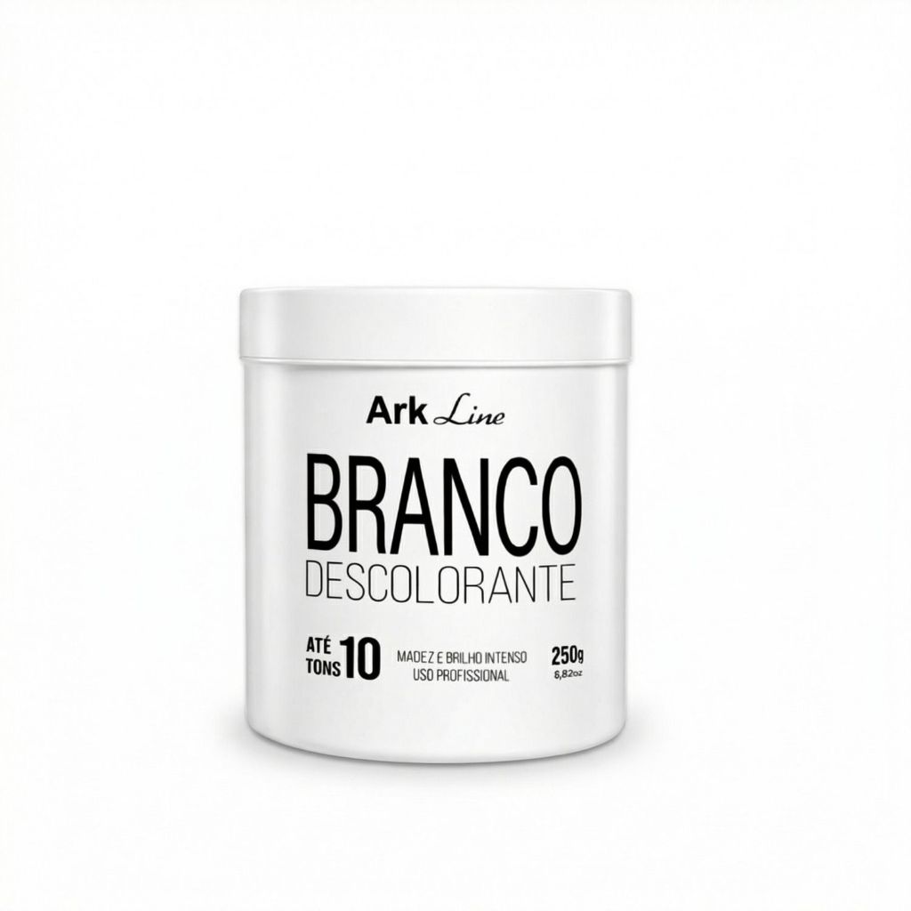 Pó descolorante Branco Ark Line 250g - Clareamento Potente e Uniforme Sem Ardência e com Proteção dos Fios