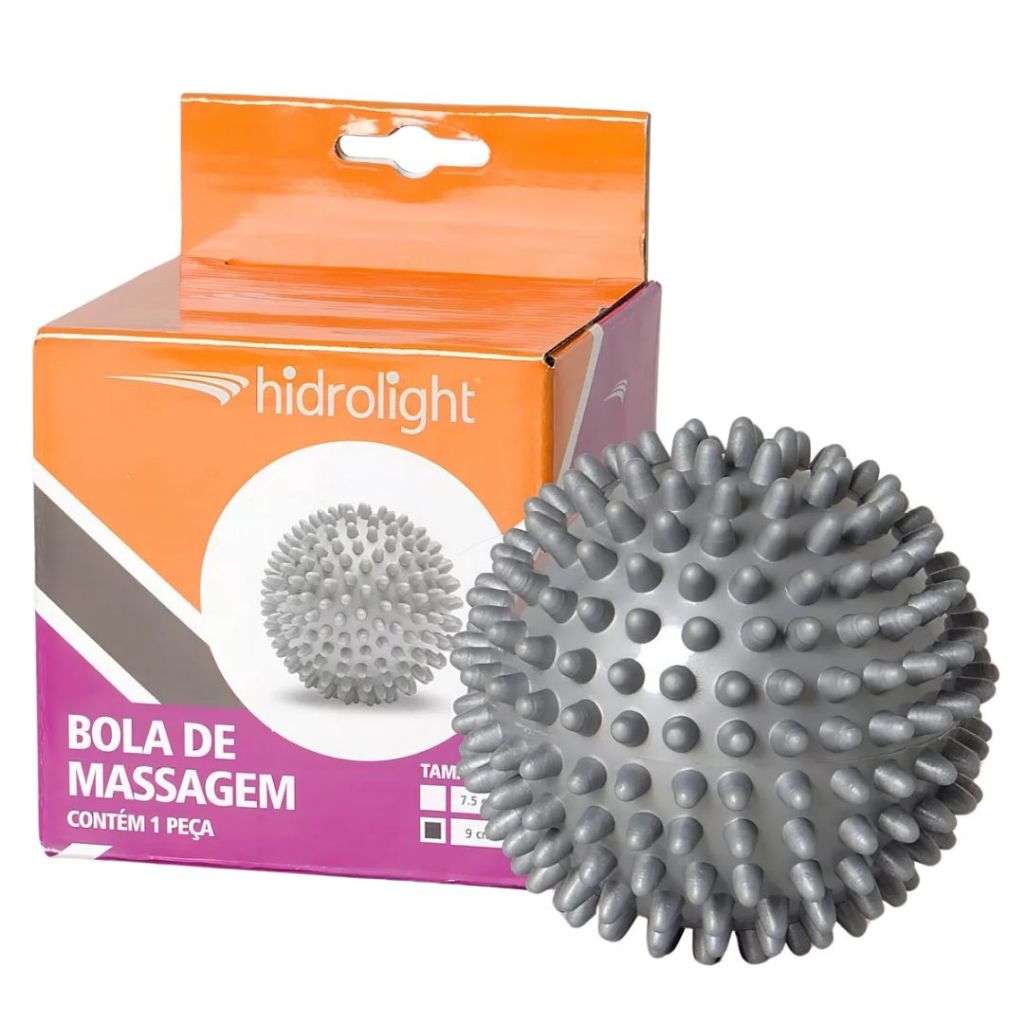 Bolinha Cravo 9cm Fisioterapia Hidrolight Massageadora Anti Stress Muscular