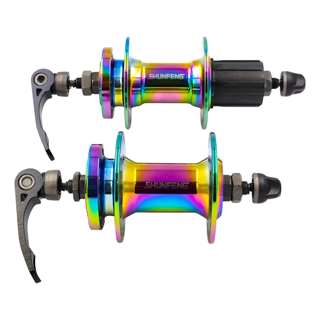 Par Cubo 36f Esfera K7 8-12v Disco De Bike Rainbow Camaleão Shunfeng