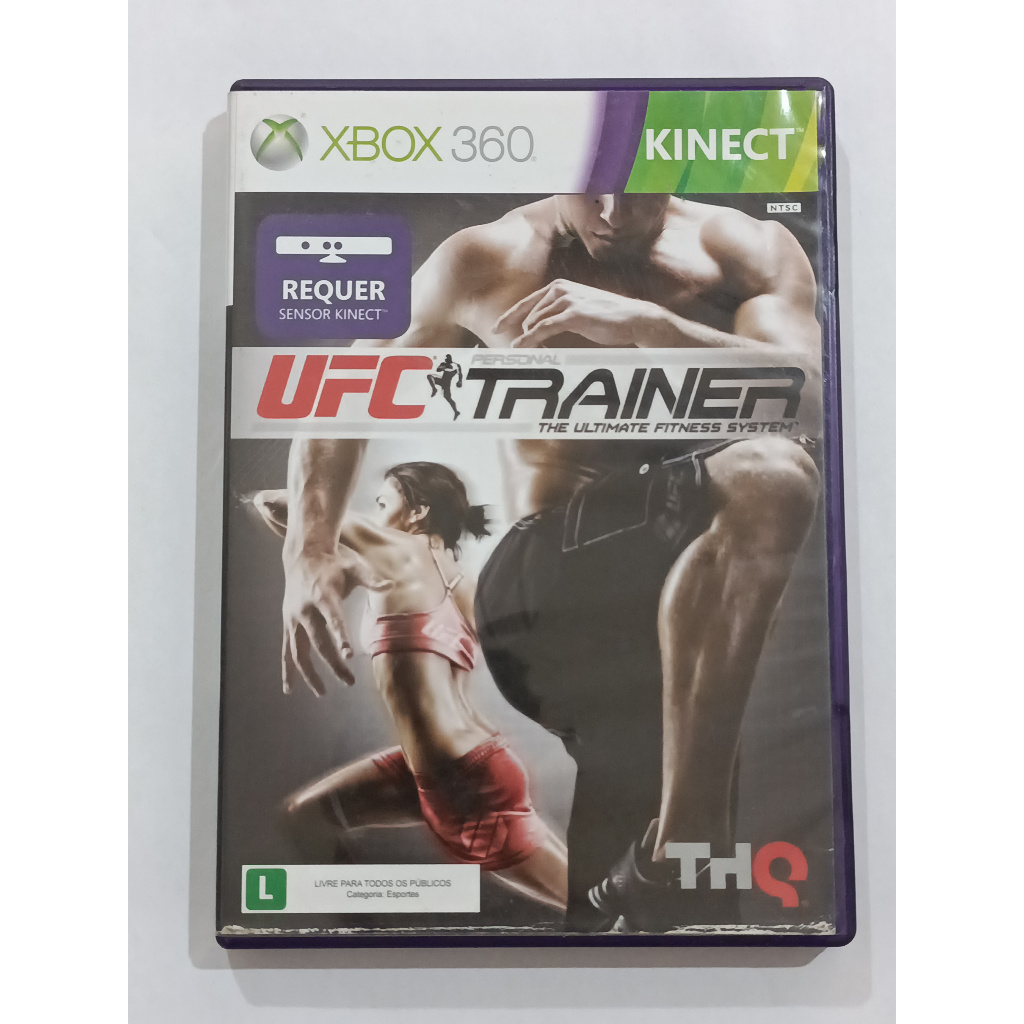 UFC Trainer p/ Xbox 360 Original Usado (kinect)