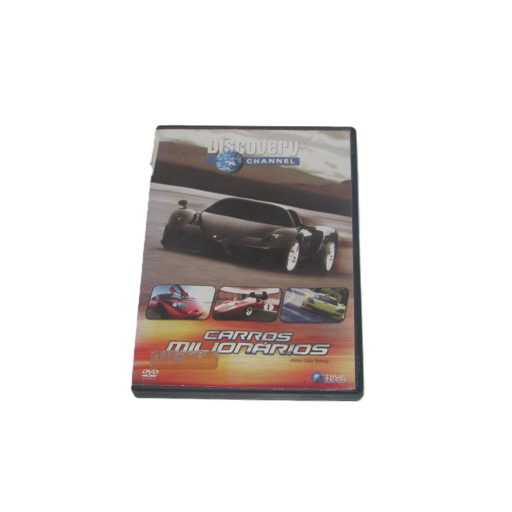 Dvd Discovery Channel Carros Milionários