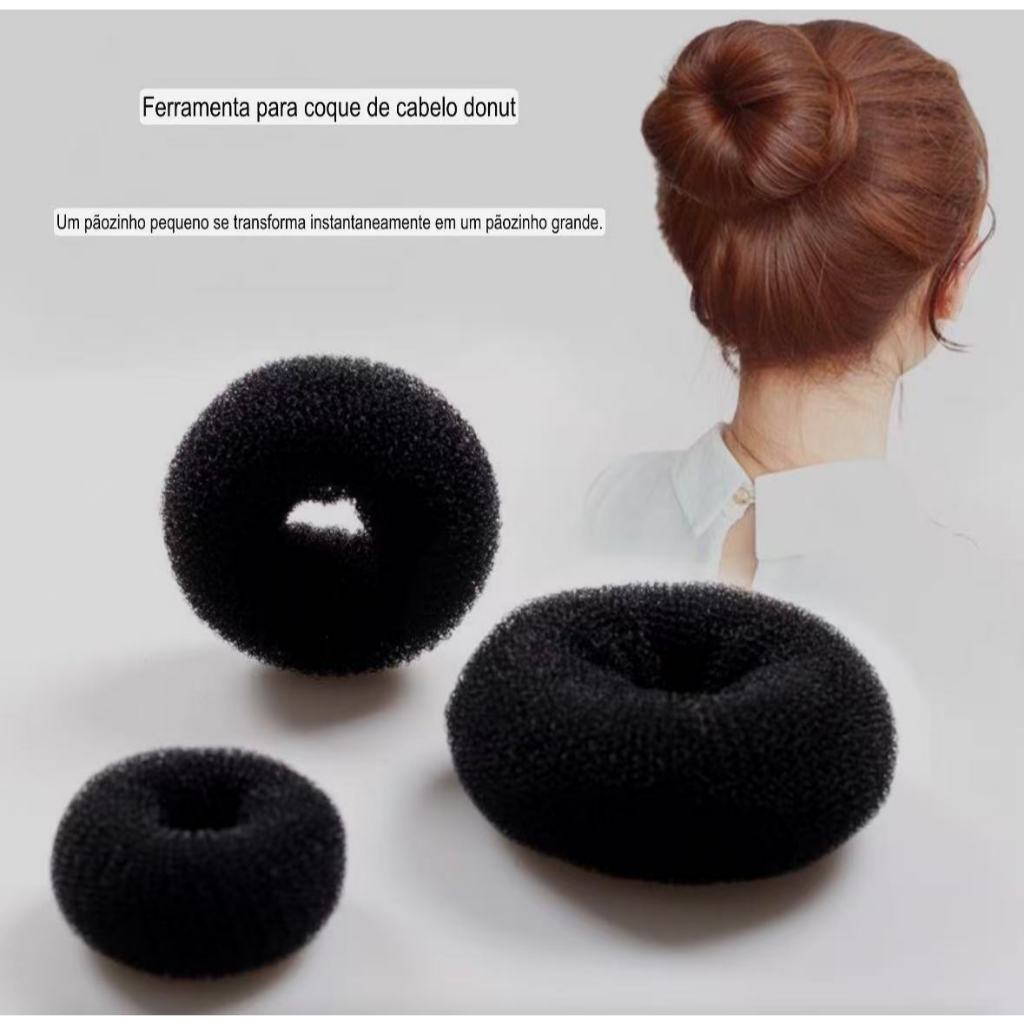 Acessórios Para Cabelo Mulheres Meninas Rosquinha Mágica Modeladora Para Fazer Coque