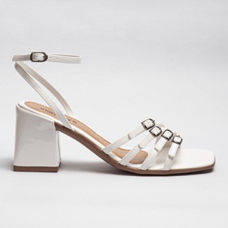 SALTO FIVELAS Saltinho Médio Moda Trabalho Verão Sapato Boneca Salto Alto Sandália Feminina Dia a Dia para o Trabalho em Oferta na Shopee