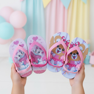 KIT 2 Chinelo infantil baby com Elastico slid sandalia menina menino REF.15 em Oferta na Shopee