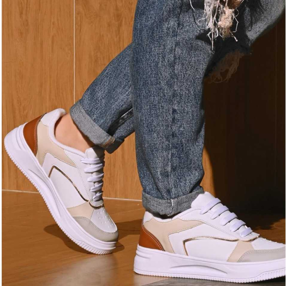 Tênis Feminino Casual Leve Confortável na Moda Envio Imediato — imagem 2 de 2