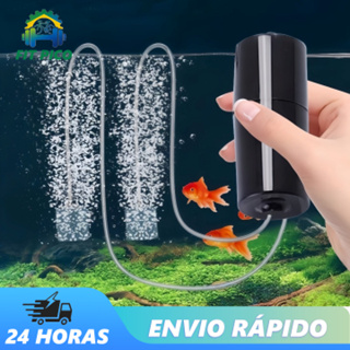 Bomba De Aquário USB Portátil Para Oxigenação Silenciosa Com Filtro De Esponja Tanque De Peixes em Oferta na Shopee