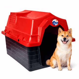 Casinha Para Cachorro Grande e Medio Porte Vermelha N6 Resistente Desmontavel com Proteção UV em Oferta na Shopee