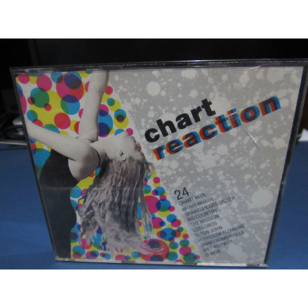 CD Duplo Chart Reaction 91 British Airways Importado *Raro* Pop Rock Tears for fears Bananarama