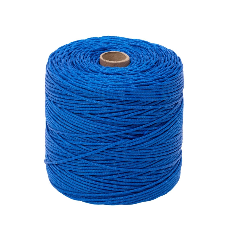 Corda Trançada 3mm Nylon Polietileno Rolo 1,5kg 50kg Alta Resistência Multicolor