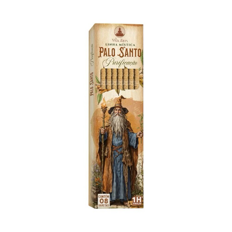 Incenso Vila Zen Magos - Palo Santo - Purificação e Limpeza Espiritual