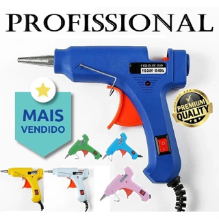 Cola Quente 20w Ponta fina Função Liga e Desliga em Oferta na Shopee