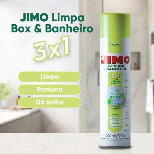 Spray Limpa Box Banheiro e Vidro Jimo Limpeza Profunda