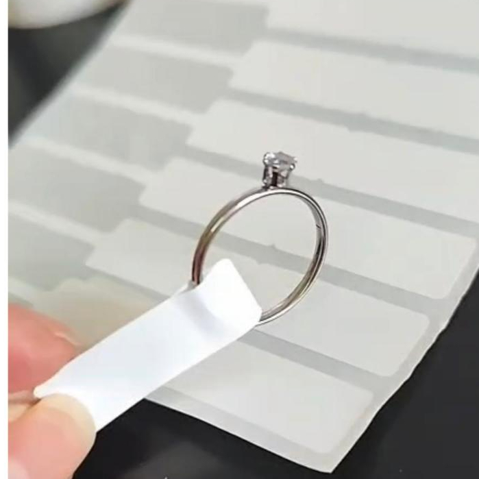 1000 Etiqueta Para Joias Bijuterias Anel Ótica 95x12mm Adesivo Vinil